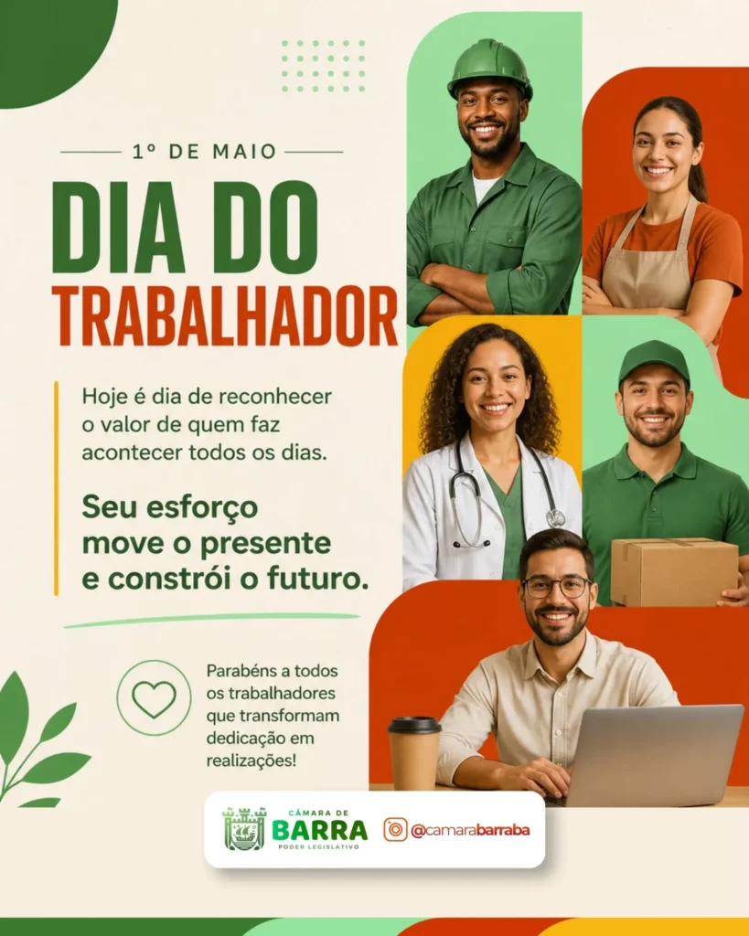 Hoje celebramos quem faz o mundo acontecer todos os dias 💼✨